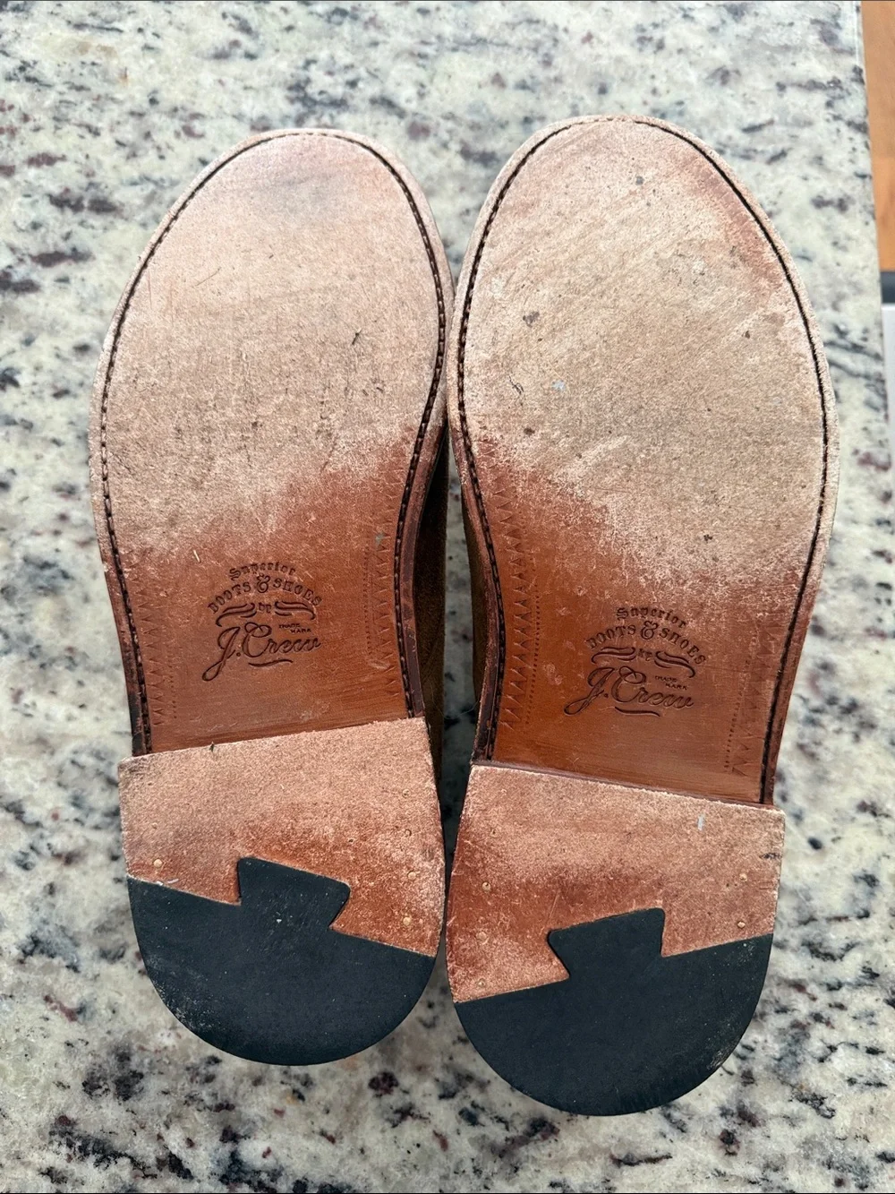 J. Crew size 8 men’s Ludlow dress shoes in Brown Suede